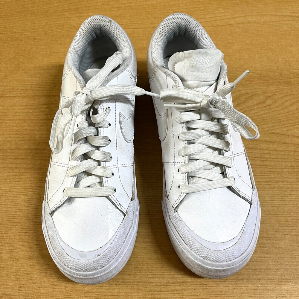 Nike Womens Court Legacy Lift White 7.5